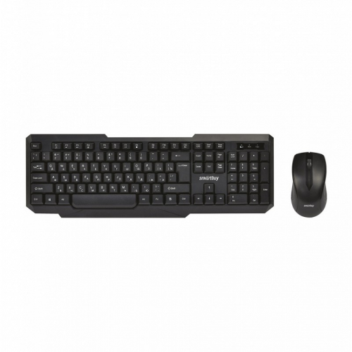 Комплект клавиатура+мышь мультимедийный Smartbuy ONE 230346AG черный (SBC-230346AG-K) /20, цена за 1 шт