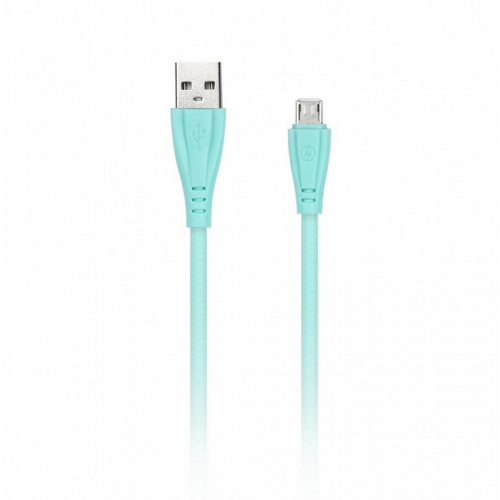 Дата-кабель Smartbuy MicroUSB кабель в резин. оплетке Gear, 1 м.,