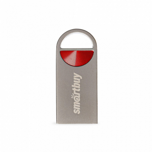 USB 2.0 накопитель Smartbuy 064GB MC8 Metal Red (SB064GBMC8), цена за 1 шт