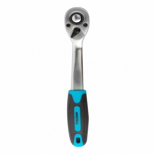 Трещотка под квадрат 1/4", 72 зуба, прорез. ручка, ст 40Х закаленная, Smartbuy tools, цена за 1 шт