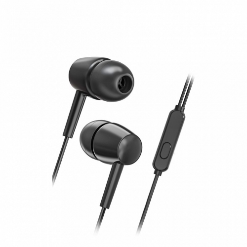 Внутриканальная гарнитура Smartbuy S5, микрофон, пульт, черная (SBH-027K)/60, цена за 1 шт