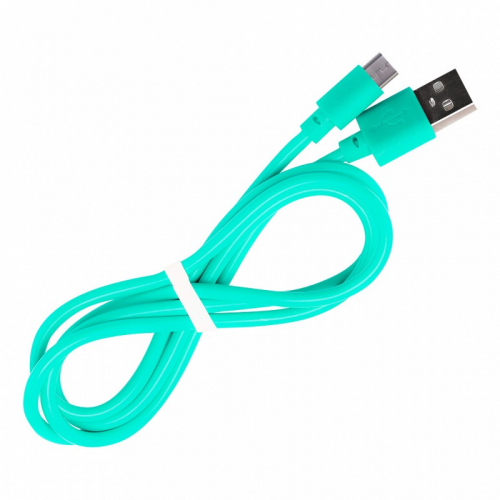 Дата-кабель Smartbuy USB - micro USB, цветные, длина 1 м, зеленый (iK-12c green)/100, цена за 1 шт