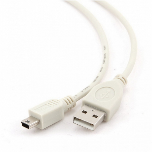 Кабель Smartbuy USB2.0 A--> mini B 5P 1,8 m (K-640-200)/50, цена за 1 шт