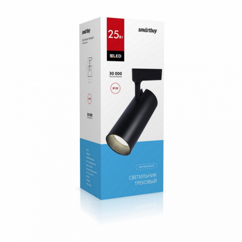 Светодиодный(LED) светильник Track COB25w Smartbuy-Black4000K/IP20 (SBL-TKBK-25w-4K), цена за 1 шт
