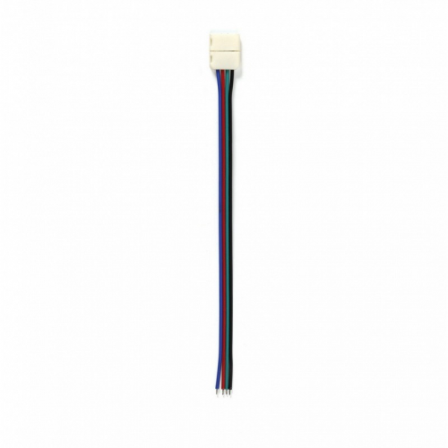 Коннектор SS RGB-10mm-15cm провод (SBL-10mmRGBSS), цена за 1 шт