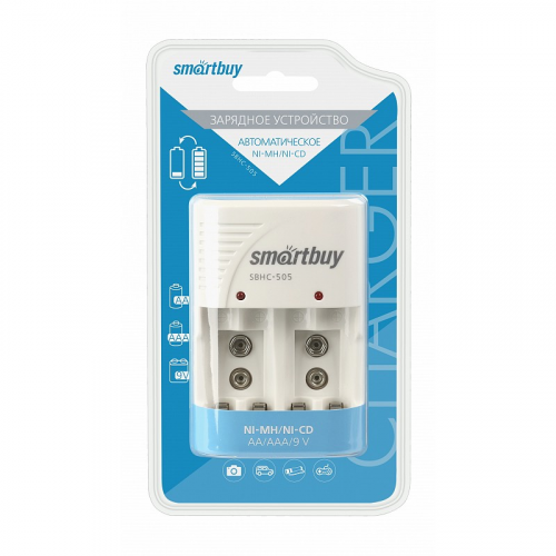 ЗУ для Ni-Mh/Ni-Cd аккумуляторов Smartbuy 505 автоматическое (SBHC-505)/80, цена за 1 шт