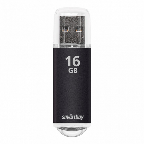 USB 2.0 накопитель Smartbuy 016GB V-Cut Black (SB16GBVC-K), цена за 1 шт