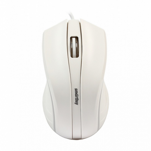 Мышь проводная с подсветкой Smartbuy ONE 338 белая (SBM-338-W) / 40, цена за 1 шт