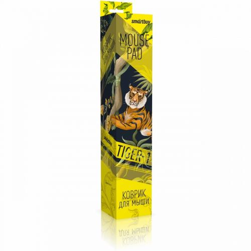 Коврик Smartbuy Tiger-1 M-size (SBMP-TGR-01)/40, цена за 1 шт