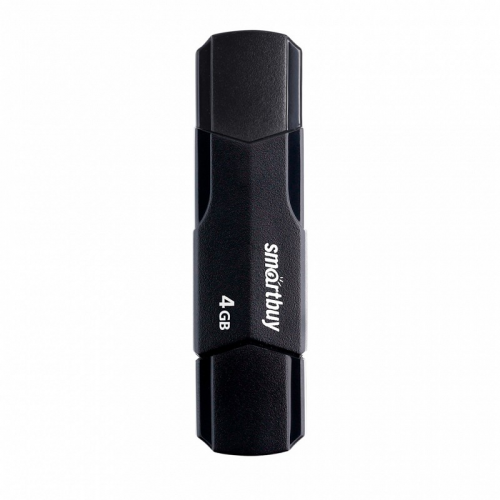 USB 2.0 накопитель SmartBuy 4GB CLUE Black (SB4GBCLU-K), цена за 1 шт