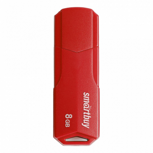 USB 2.0 накопитель SmartBuy 8GB CLUE Red (SB8GBCLU-R), цена за 1 шт