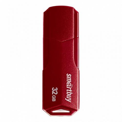 USB 2.0 накопитель SmartBuy 32GB CLUE Burgundy (SB32GBCLU-BG), цена за 1 шт