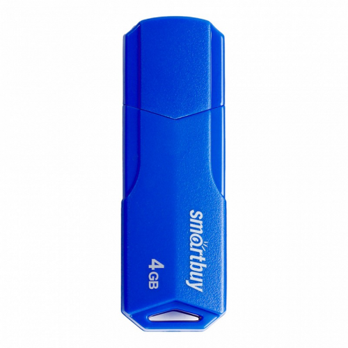 USB 2.0 накопитель SmartBuy 4GB CLUE Blue (SB4GBCLU-BU), цена за 1 шт