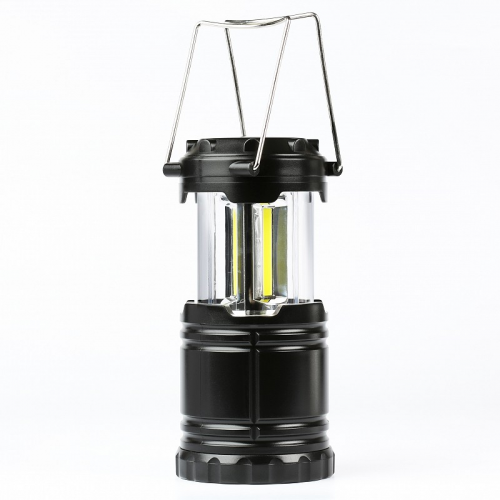 Кемпинговый фонарь складной 3x3Вт COB, черный (SBF-30-F)/48, цена за 1 шт