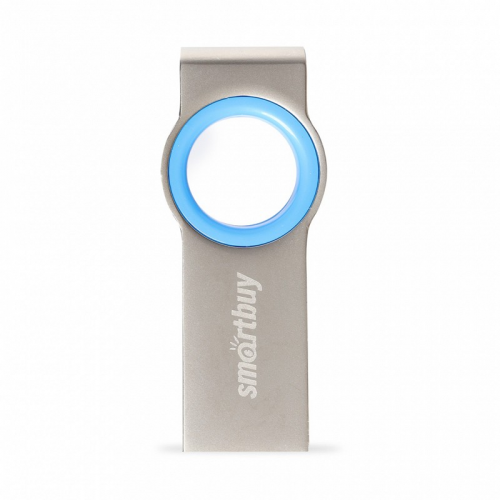 USB 2.0 накопитель Smartbuy 016GB MC2 Metal Blue (SB016GBMC2), цена за 1 шт