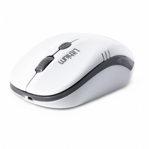 Мышь беспроводная с зарядкой от USB Smartbuy ONE 344CAG бело-серая (SBM-344CAG-WG) /40/, цена за 1 шт