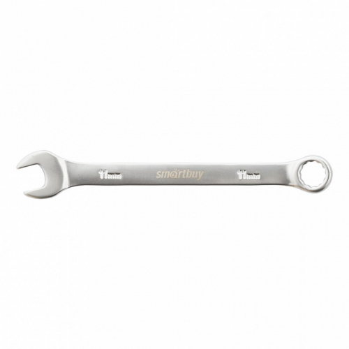 Ключ комбинированный на 11 мм, хромированный, 40X, Smartbuy tools, цена за 1 шт