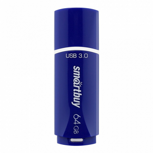 USB 3.0/3.1 накопитель Smartbuy 64GB Crown Blue (SB64GBCRW-Bl), цена за 1 шт
