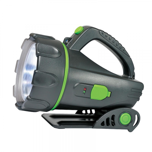Фонарь Uniel S-SL011-BA Black серии Стандарт Professional spotlight - 3 max , пластиковый корпус, 3 Watt LED, упаковка — цветной короб, 3.6V 1200mA Ni-MH battery в/к, цена за 1 шт