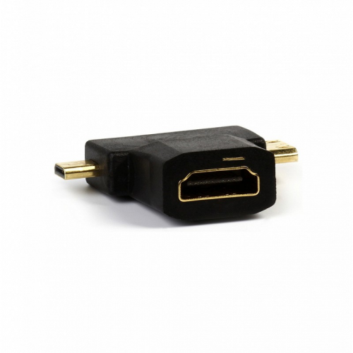 Адаптер Smartbuy HDMI F-miniHDMI M-microHDMI M (A119)/50, цена за 1 шт