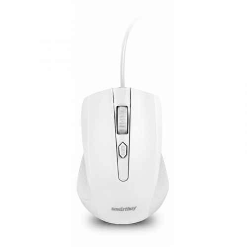Мышь проводная Smartbuy ONE 352 белая (SBM-352-WK) / 100, цена за 1 шт