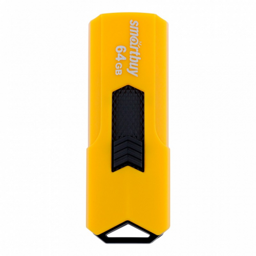 USB 2.0 накопитель Smartbuy 64GB STREAM Yellow (SB64GBST-Y), цена за 1 шт