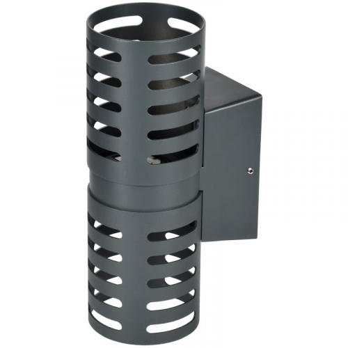 LIGHTING Светильник уличный светодиодный 5102 настенный 10Вт 4000К IP54 серый IEK, цена за 1 шт