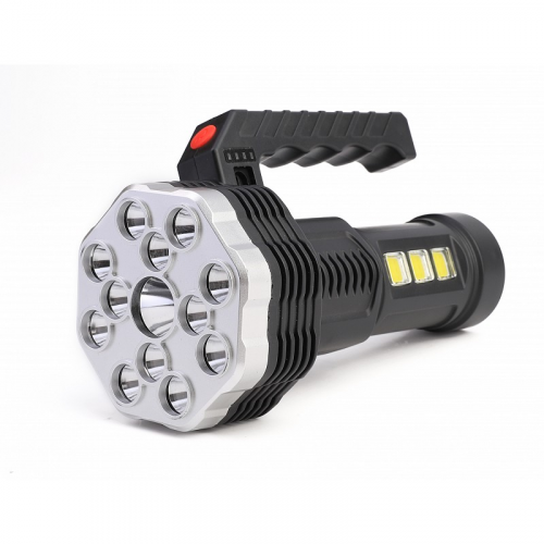 Ultraflash LED51537 (фонарь аккум. 4В, черный, 16LED, 3 Вт, 4 реж, Micro-USB, бокс), цена за 1 шт