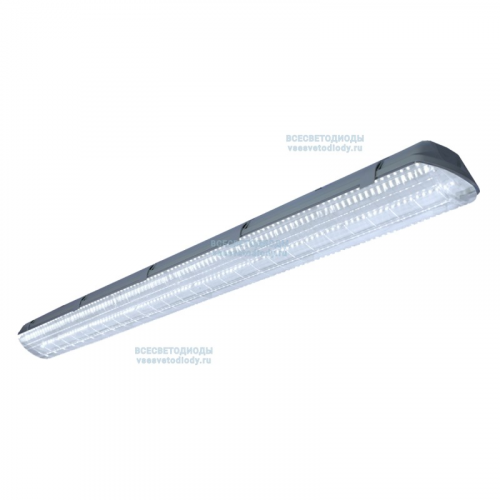 Светильник Айсберг 58W-7250Lm IP65 5000-5500К Прозрачный с БАП (aax.tech) на 1 час -ВСЕСВЕТОДИОДЫ (vs102m-58-tr-5k-nc1h), цена за 1 шт