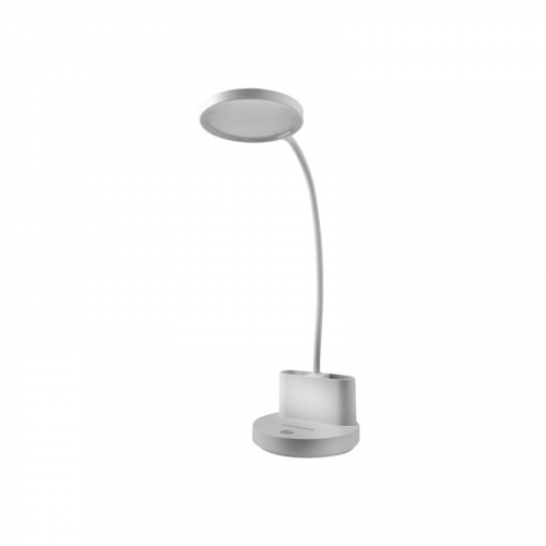 Ultraflash UF-818 C01 белый (Led, светильник настольный, 6Вт, 6000К, аккум., 3 ур.яркости), цена за 1 шт