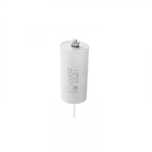 VS 40 мкФ ±10% 250V d45xl88 -25С/+85С M8x10 (Пласт. корпус/провода 200мм) - Конденсатор, цена за 1 шт