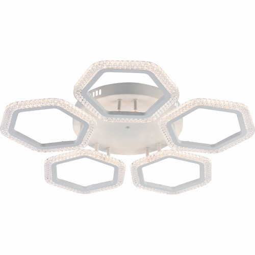 6111-101 Светильник потолочный светодиодный Rivoli Nancy 6111-101 100 Вт LED 2800К - 6200К модерн с пультом, цена за 1 шт