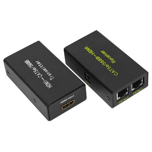 HDMI-удлинитель по витой паре RJ-45(8P8C) до 20м (1080p) REXANT, цена за 1 шт