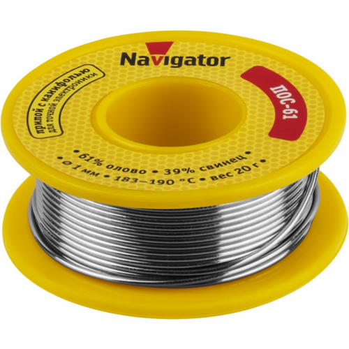 Припой Navigator 93 718 NEM-Pos04-61K-1-F20, цена за 1 шт