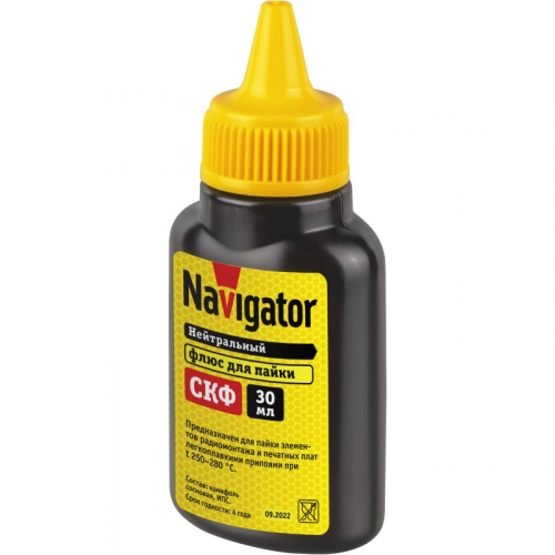Флюс Navigator 93 746 NEM-Fl02-F30 (СКФ, 30мл), цена за 1 шт