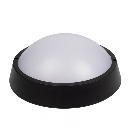 Светильники светодиодные пылевлагозащищенные / PBH - PC- RA 18W 4000K BLACK IP65 Jazzway (5048416), цена за 1 шт