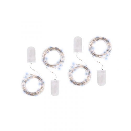 Гирлянды и Аксессуары / Гирлянды DC-G05-20WS4, комплект 4 шт., бел., 20 LED, 2xCR2032 Гирлянды (5048072), цена за 1 шт