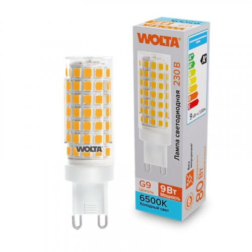 Светодиодная лампа WOLTA WSTD-JCD-9W6KG9-C 9Вт 6500K G9, цена за 1 шт