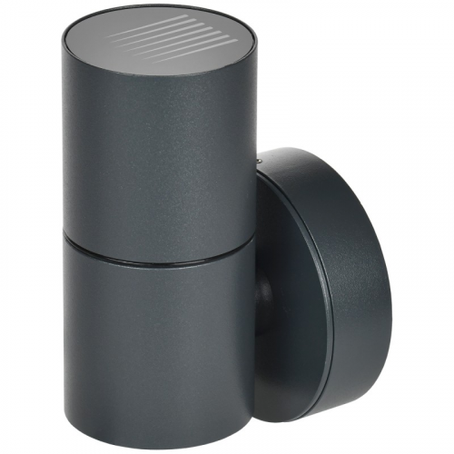 LIGHTING Светильник уличный 5112 настенный под лампу GU10 IP65 серый IEK, цена за 1 шт