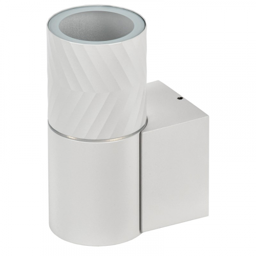 LIGHTING Светильник уличный 5107 настенный под лампу GU10 IP65 белый IEK, цена за 1 шт