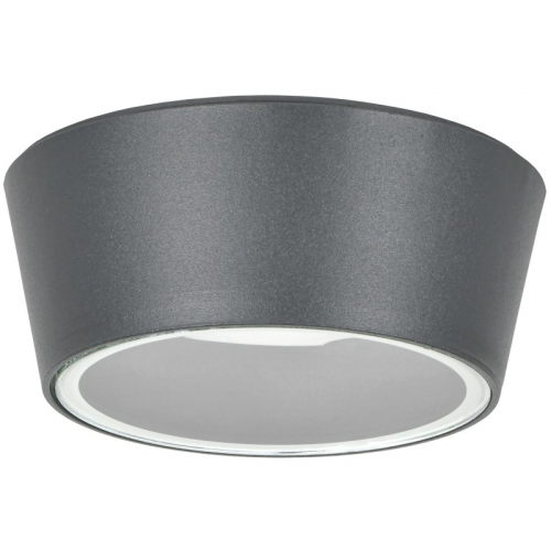 LIGHTING Светильник уличный 5104 потолочный под лампу GX53 IP65 серый IEK, цена за 1 шт