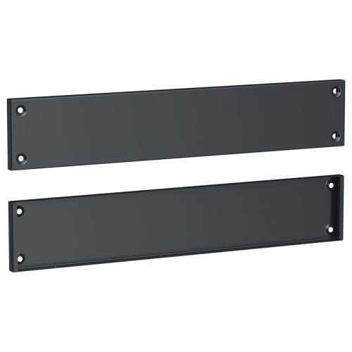 TITAN Панель цоколя ЩМП передняя/задняя 100х600мм RAL7021 (2шт/компл) IEK, цена за 1 компл