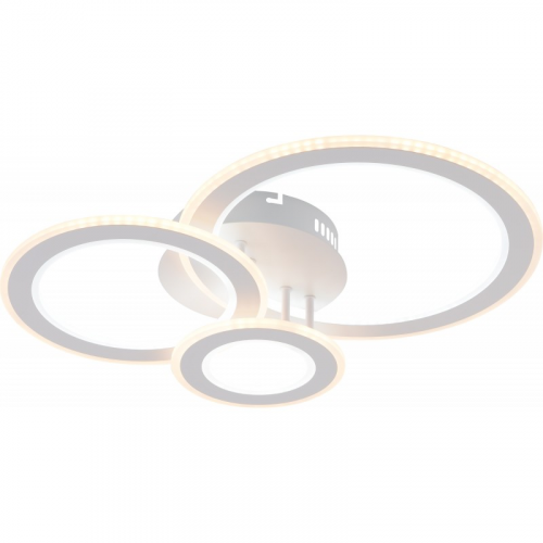 6142-101 Светильник потолочный светодиодный Rivoli Mirela 6142-101 LED 81 Вт 3000 - 6000 К c пультом, цена за 1 шт