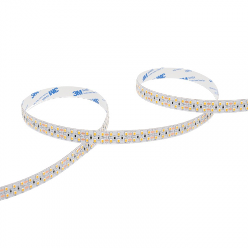 Светодиодная лента WOLTA WLS2835-24W/4000/24H240-02 двухрядная SMD2835 24Вт 4000K 24В IP20 3200лм/м, цена за 1 шт