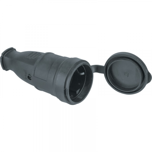 Розетка Navigator 61 369 NCA-SKR01-16A-E-IP44-BL переносная с/з черная, цена за 1 шт