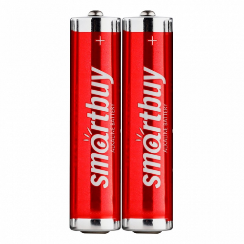 Батарейка алкалиновая Smartbuy LR03/2SB (60/600) (SBBA-3A02SB) (цена за упаковку, 2 шт), цена за 1 упак