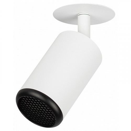 KL106 WH/BK Встраиваемый светильник алюминиевый ЭРА KL106 WH/BK MR16 GU5.3 белый/черный матовый, цена за 1 шт