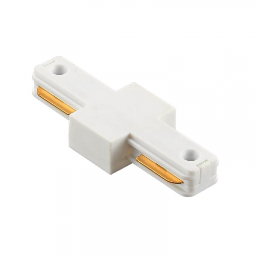 Аксессуары для трековых систем PTR / PTR P CI-WH Коннектор белый I- обр Jazzway (5052055), цена за 1 шт