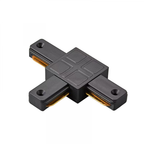 Аксессуары для трековых систем PTR / PTR P CT-BL Коннектор черный T- обр Jazzway (5052154), цена за 1 шт
