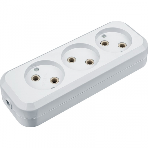Колодка Navigator 61 585 NCA-BL01-03-X-WH 3гн б/з АБС пластик, цена за 1 шт